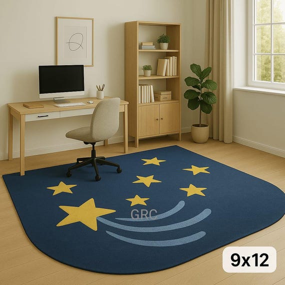 3D Dinosaur Fossil Rug: Tufted Kids Play Mat, Pet Friendly