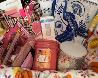 Collection Confort douillet | Rendez-vous à l'aveugle de luxe avec un livre dans une boîte cadeau | Lot Amoureux des livres | Coffret cadeau livresques de luxe
