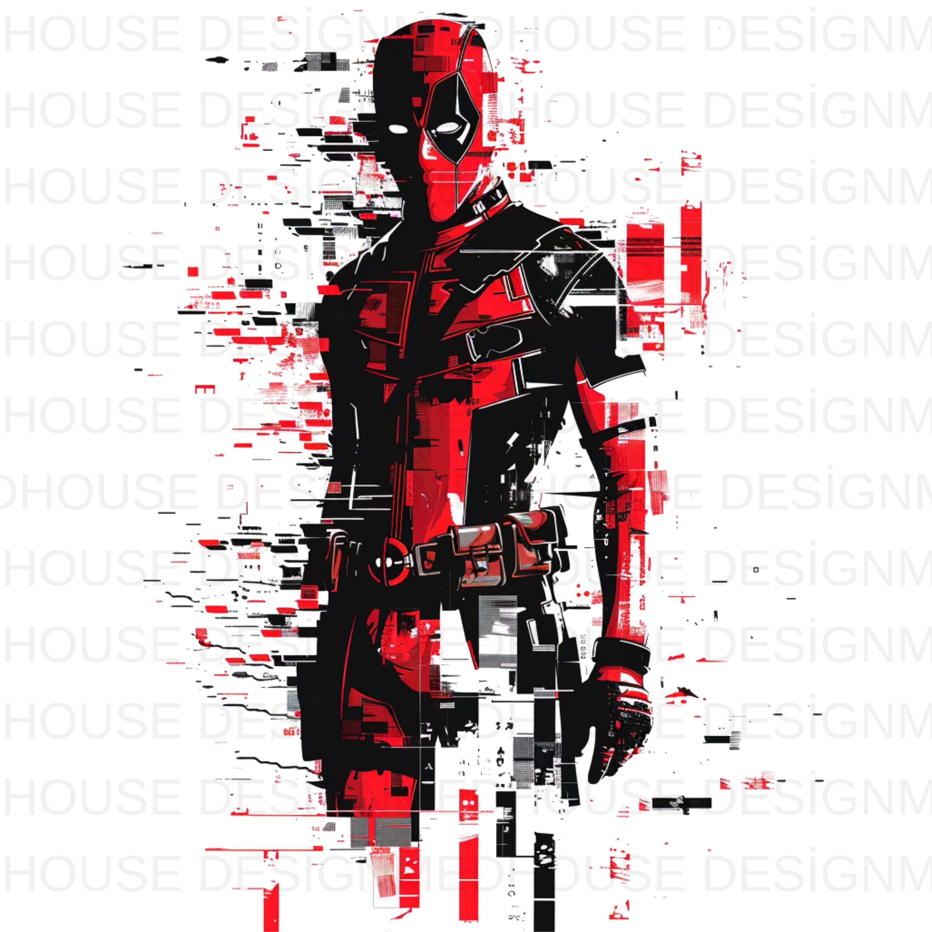 8 PNG Deadpool Lwatercolor : Splash Art, High-resolution (digital ...