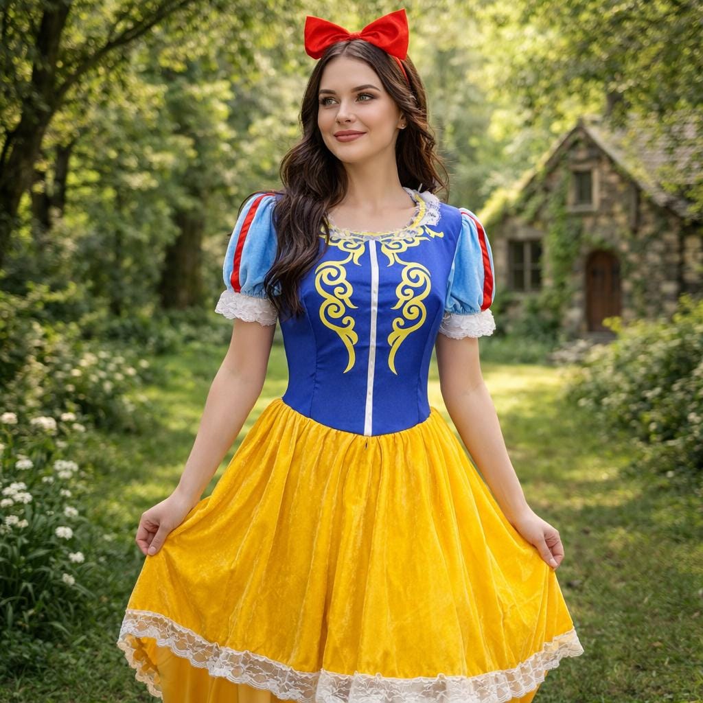 Abito Elegante Per Bambine – Costume Cosplay Riccio, Festa Compleanno, Regali