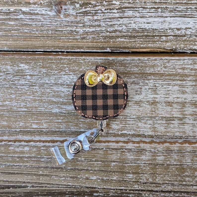 Badge Reel Badge Reel Halloween RN Badge Reel Fall NICU Pumpkin Badge Reel Badge Reel Cute Badge Reel Nurse Thanksgiving Badge Clip