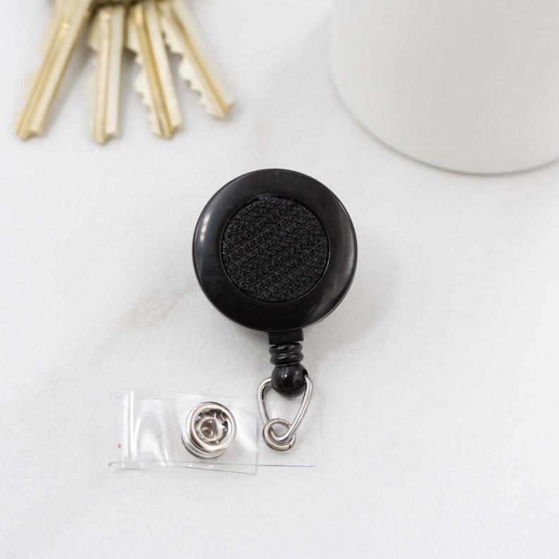 Interchangeable Badge Reel Base, Retractable Badge Reel Nurse Interchangeable, Replacement Badge Reel, Badge Reel Nurse, Badge Reel Topper image 5