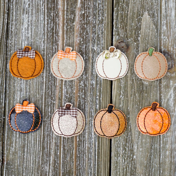 Felt Pumpkin Badge Reel – Fall Nurse ID Holder
