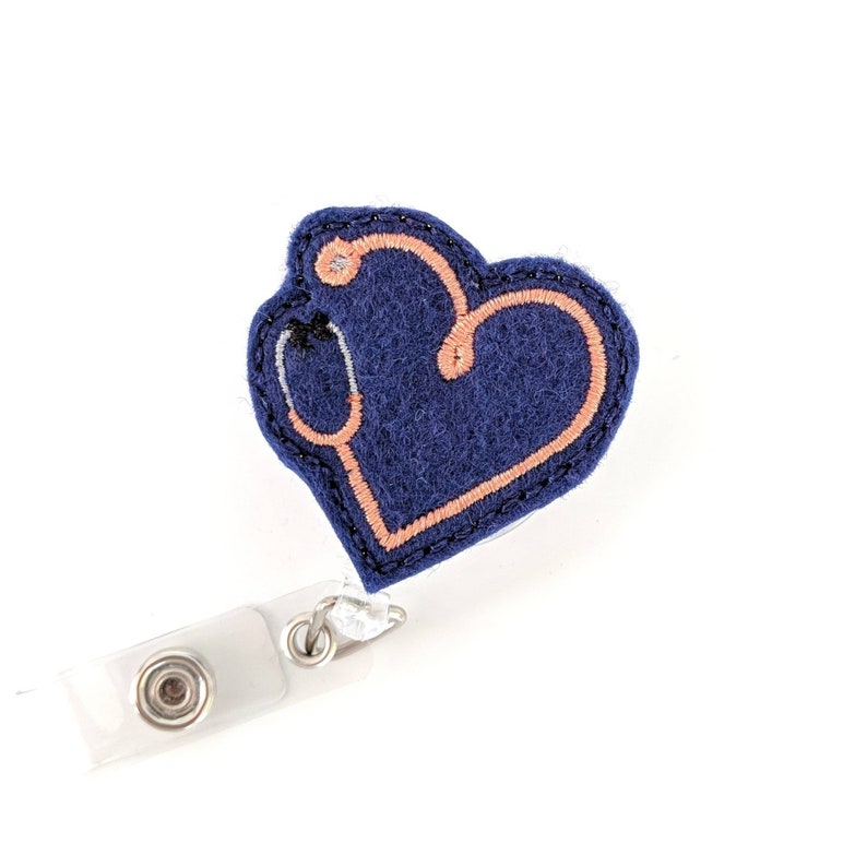 Stethoscope Badge Reel Badge Reel Badge Reel Nurse Nurse Etsy
