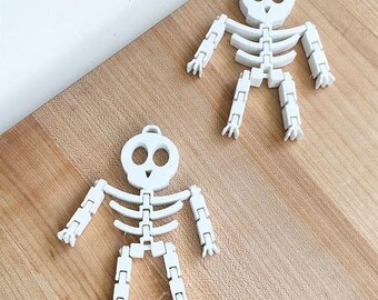 Articulated Skeleton Keychain