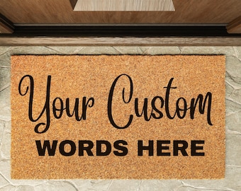 Custom Door mat, Custom Doormat, Personalized Door mat, Outdoor Door Mat, Customized Welcome Mat