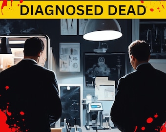 Diagnostiserad död | Mörk psykologisk thriller Kortmanus | Kriminalmysterium E-bok