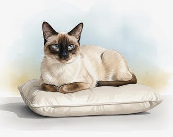 Cute Cats & Dogs Wall Art | 8 Ultra HD Printable Posters | Adorable Pet Illustrations