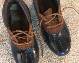 women's low cut duck boots