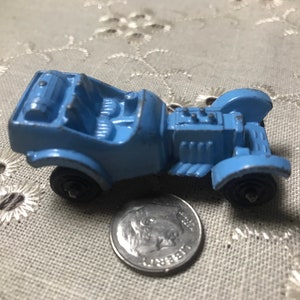 Authentic Blue Tootsie Toy R USA Hot Rod/Sport Car/Roadster