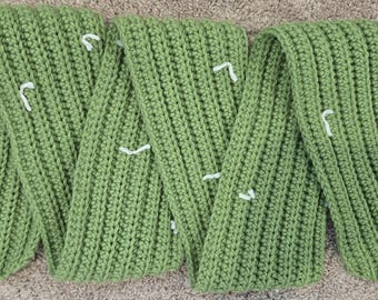 Patrón de crochet para bufanda de cactus (patrón PDF)