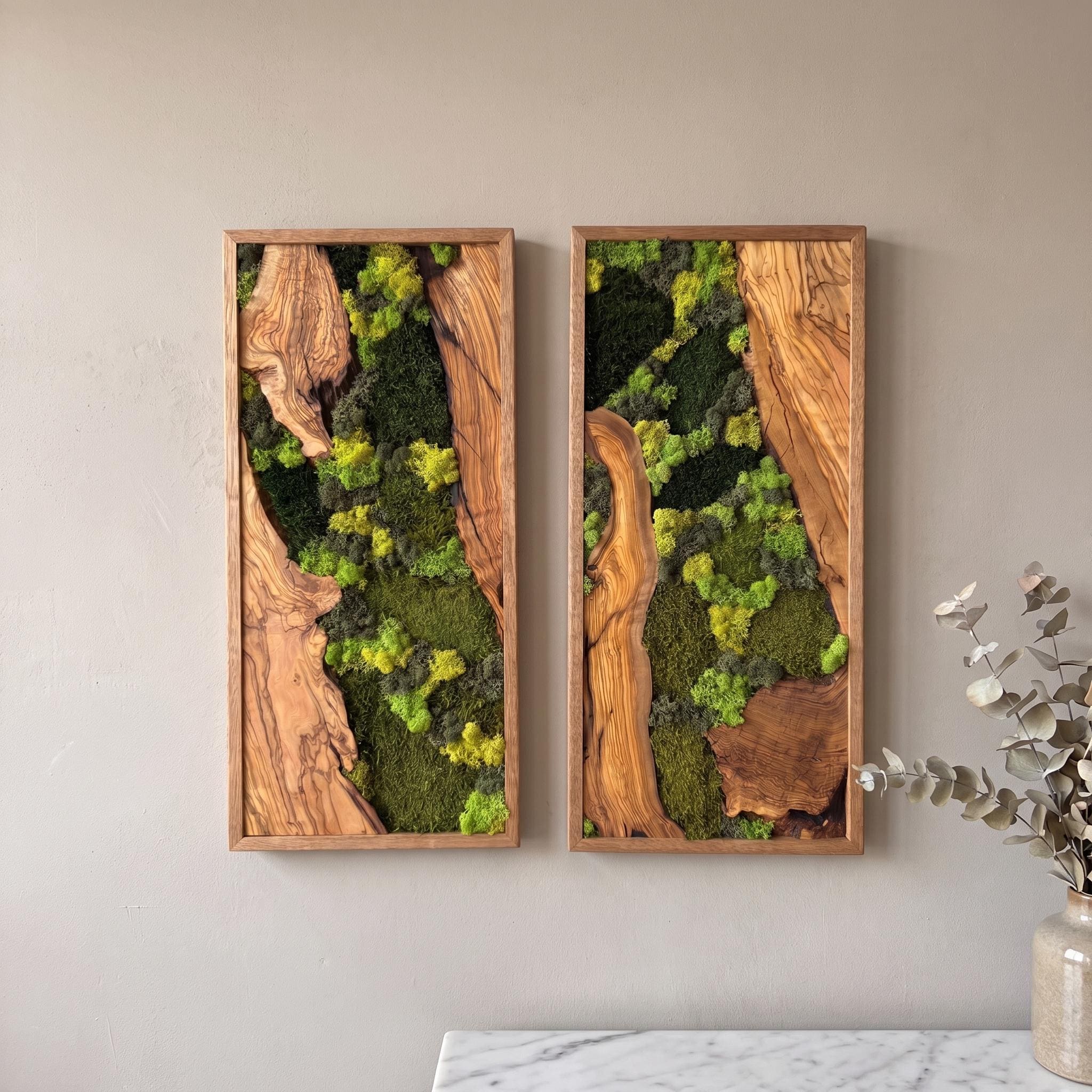 Moss wall art - Etsy 日本