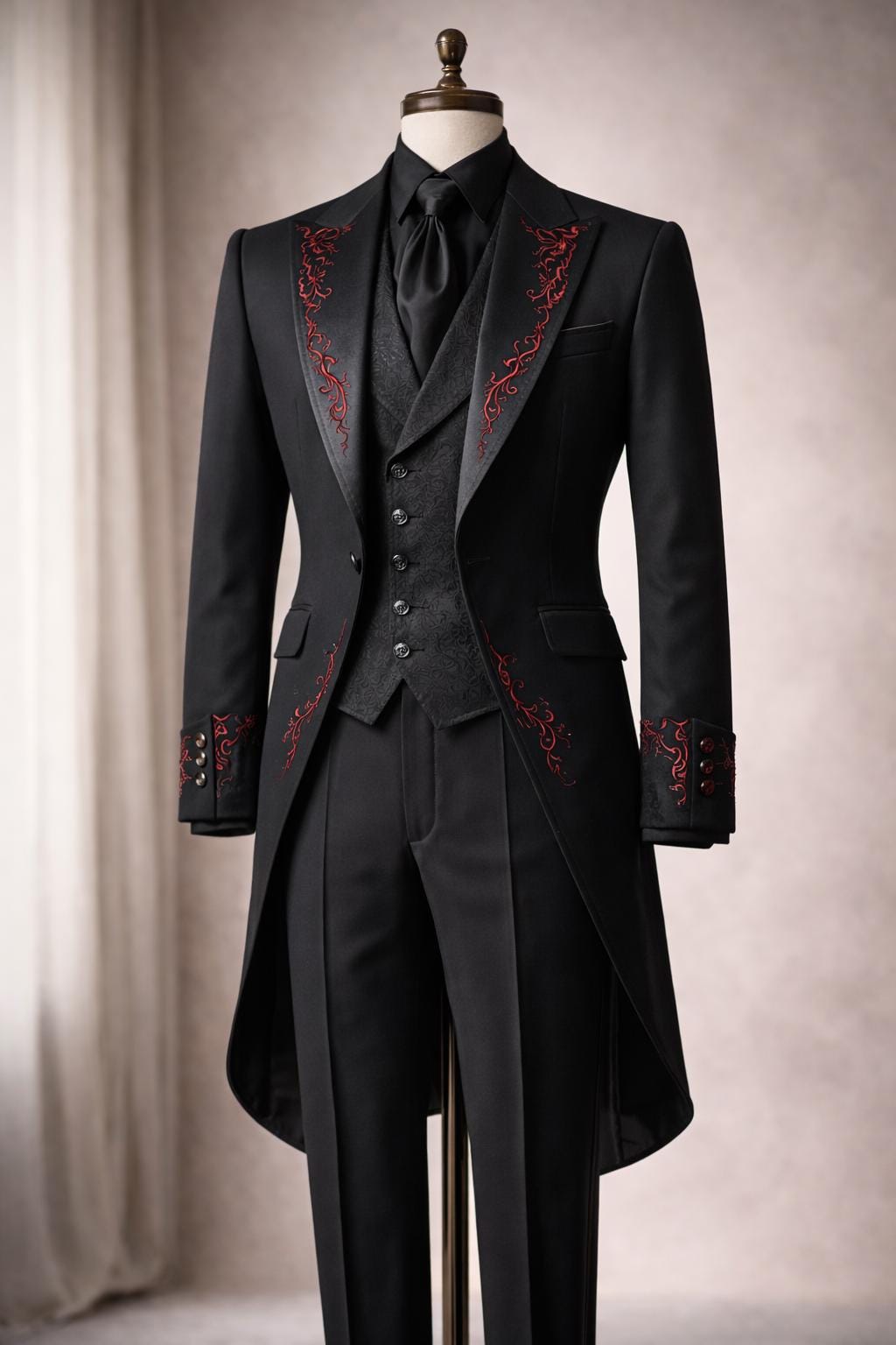 Embroidered Trench - Etsy