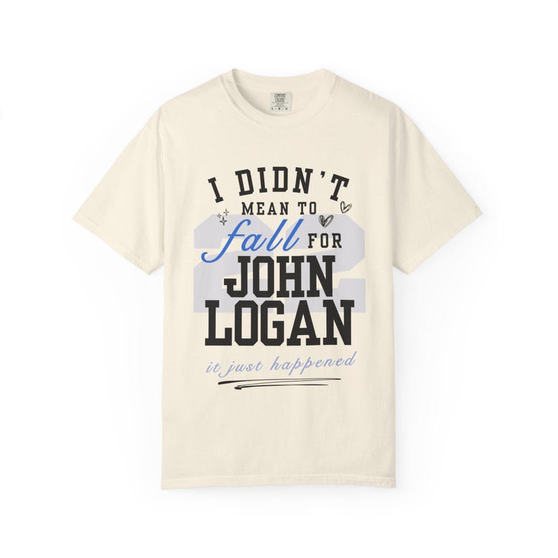 John Logan Off Campus T-Shirt Ivory Color