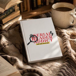 Serial Reader Addict Reading Journal for Murder Mystery Readers | Book Lover Gift