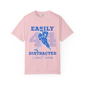 Off Campus Garrett Graham Hockey Romance Shirt Light Pink Color