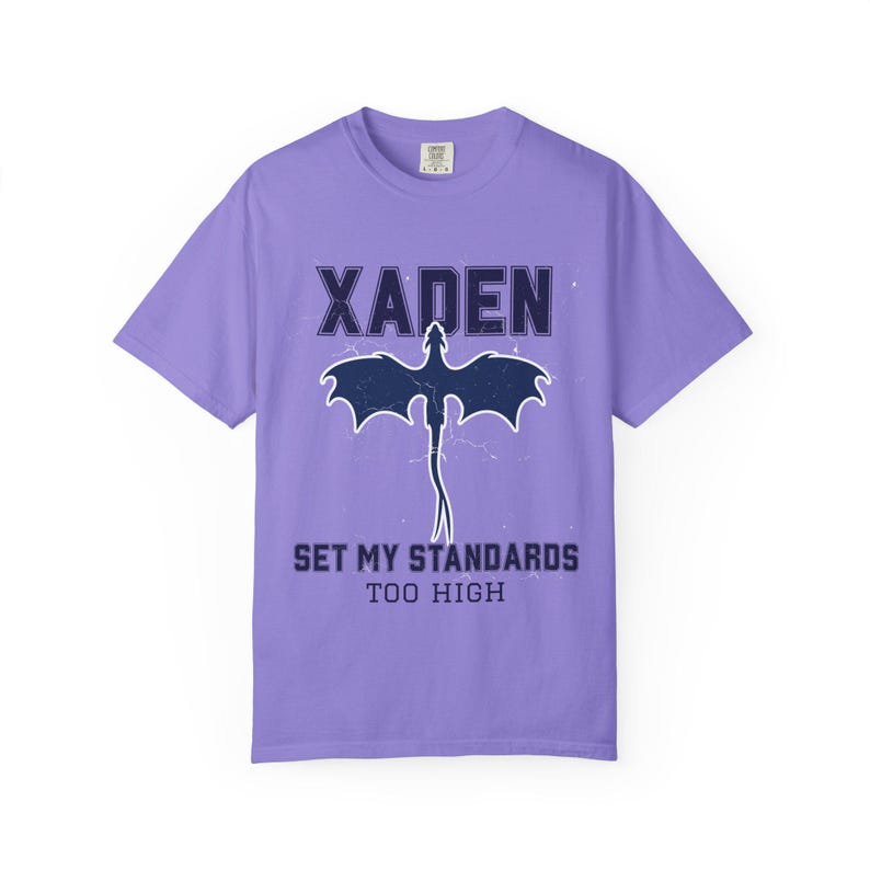 Xaden Riorson Fourth Wing Shirt Light Blue