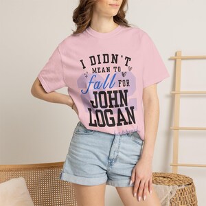 Off Campus Shirt | John Logan Comfort Colors® Tee | Briar University Hockey Romance Merch image 6