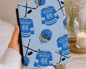 Étui pour Kindle en cuir Off Campus | Garrett Graham Hockey Romance Couverture Kindle | Marchandises hors campus | Cadeau pour les amoureux des livres