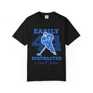Off Campus Garrett Graham Hockey Romance Shirt Black Color