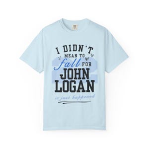 John Logan Off Campus T-Shirt Light Blue Color