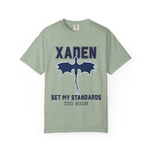 Xaden Riorson Fourth Wing Shirt Gray
