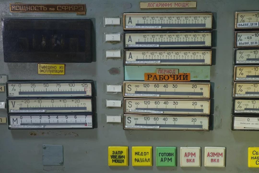 Chernobyl NPP Control Panel Ammeter M1730 for NPP Version Control Panel ...