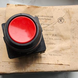 Tjernobylreaktor AZ-5 Nödstoppknapp KE-011 Sovjetunionen Nödskyddsknapp A3-5