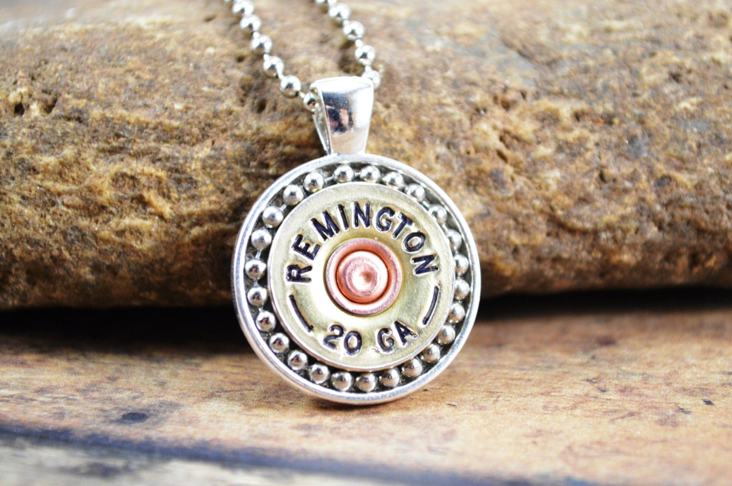 Shotgun Shell Pendant Necklace Remington 20g Shotgun Shell Etsy