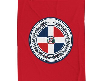 Republica Dominicana Plush Blanket