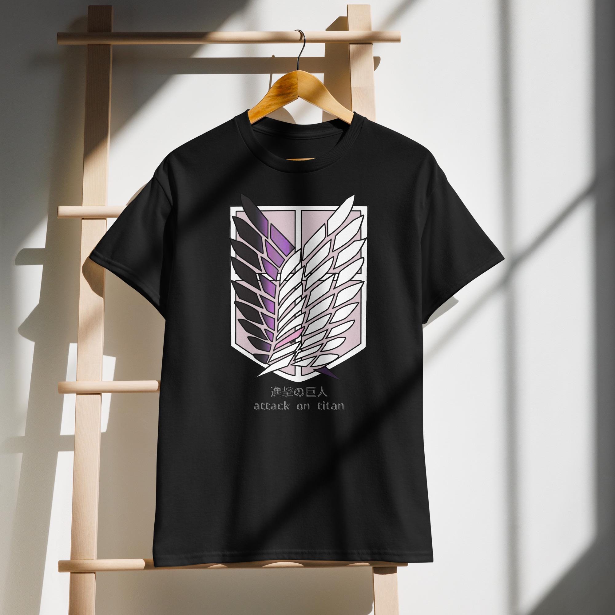 B&S Boutique Attack On Anime Cosplay T-Shirt Maglietta Bianca Per Uomo Size M 108185192