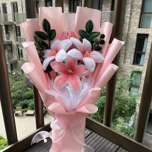 Scovolino per pipe rosa eterno Bouquet di gigli