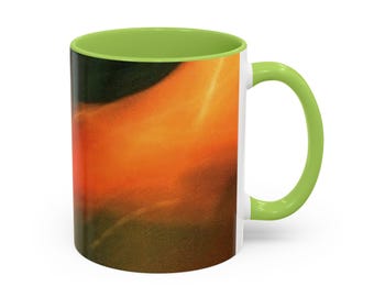 Taza de café con fotografía callejera abstracta / Arte gráfico urbano de N.Y SPACE