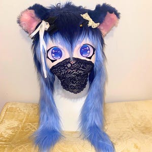 ☆即納 全頭マスク NO.347 コスプレ 着ぐるみ kigurumi 二次元 二次元