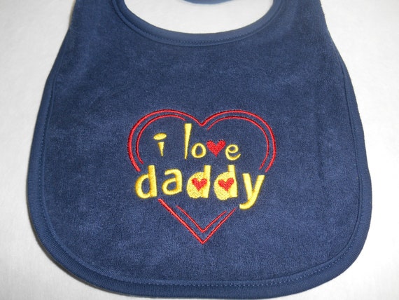 embroidered bibs