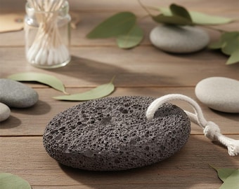 Piedra pómez volcánica natural / Eliminador y exfoliante de callos de pies