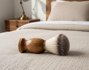 Bio Bambus Rasierpinsel mit Naturborsten