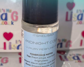 Men's 50ml Perfume Oil, Long Lasting Handmade Fragrance Gift