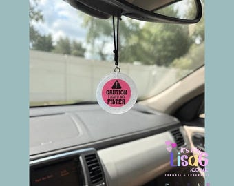 Ambientador divertido para coche (Reino Unido) / Ambientador sin filtro / Ambientador colgante sarcástico para coche / Regalo con aroma cítrico