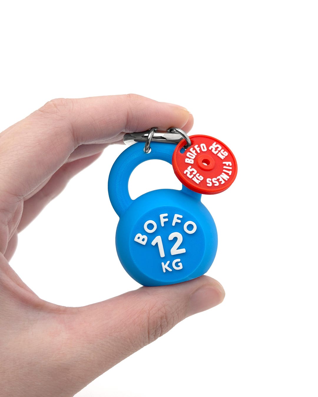 Custom Kettlebell Pet ID Tag: Fitness GYM Name Dog Tag With Weight ...