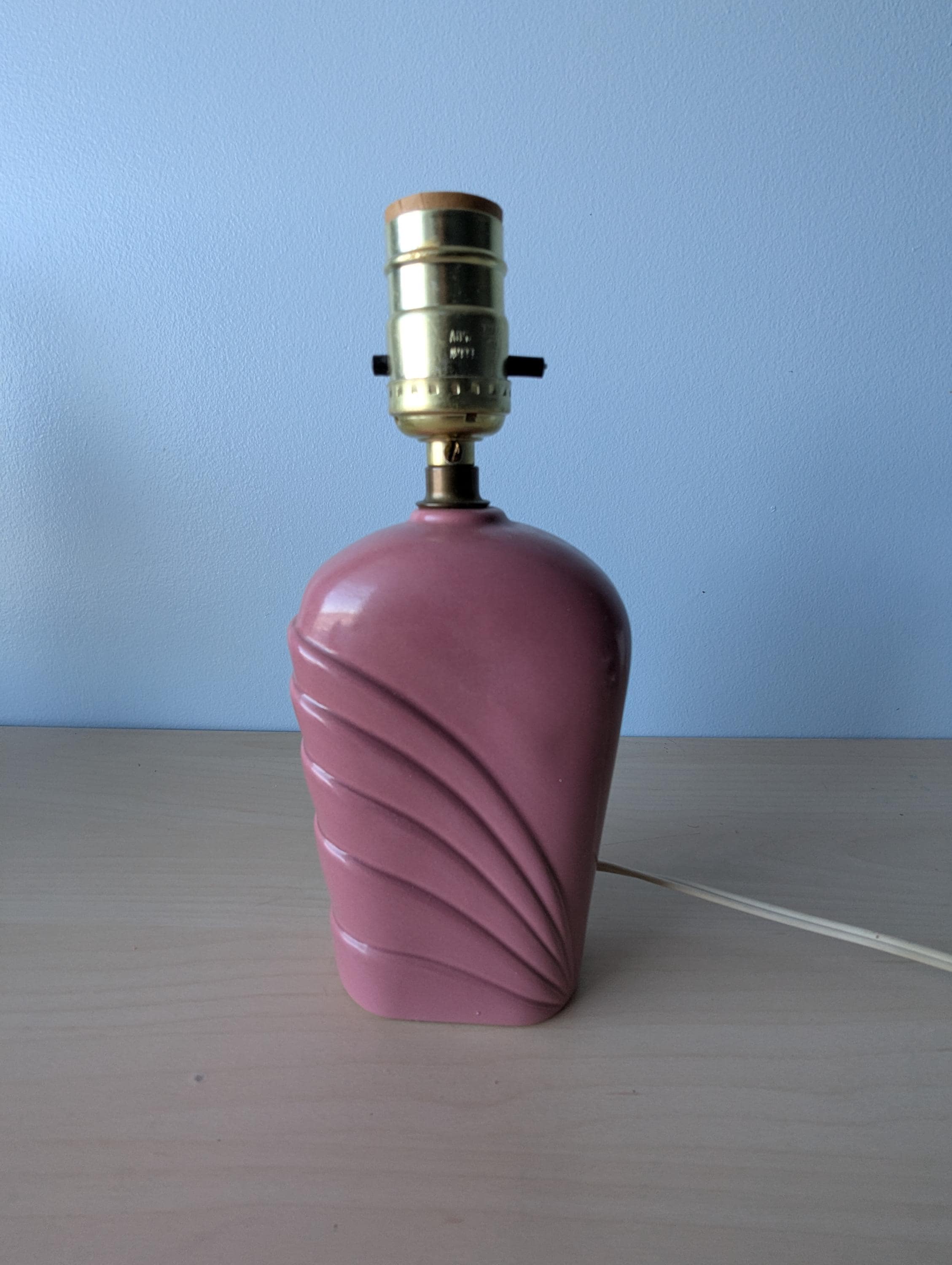 80's Pink Lamps - Etsy