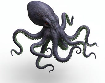 黄色い目をした赤いブラスターとブリックルバックの海の獣、柔軟な海の