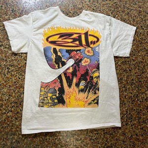 90’s 311 バンドtシャツ　XLサイズ　USA製 Vtg 90s 311 Three Eleven T-shirt Blue XL Pop Punk Rock Band - Etsy