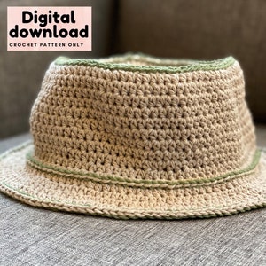 bucket hat crochet 90s pattern, crochet pattern, 90s bucket hat crochet pattern, simple crochet pattern, crochet pattern for hats