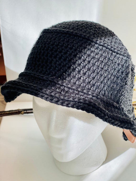 Cute 90s Crochet Bucket Hat for Men and Women, Summer Cool Knit