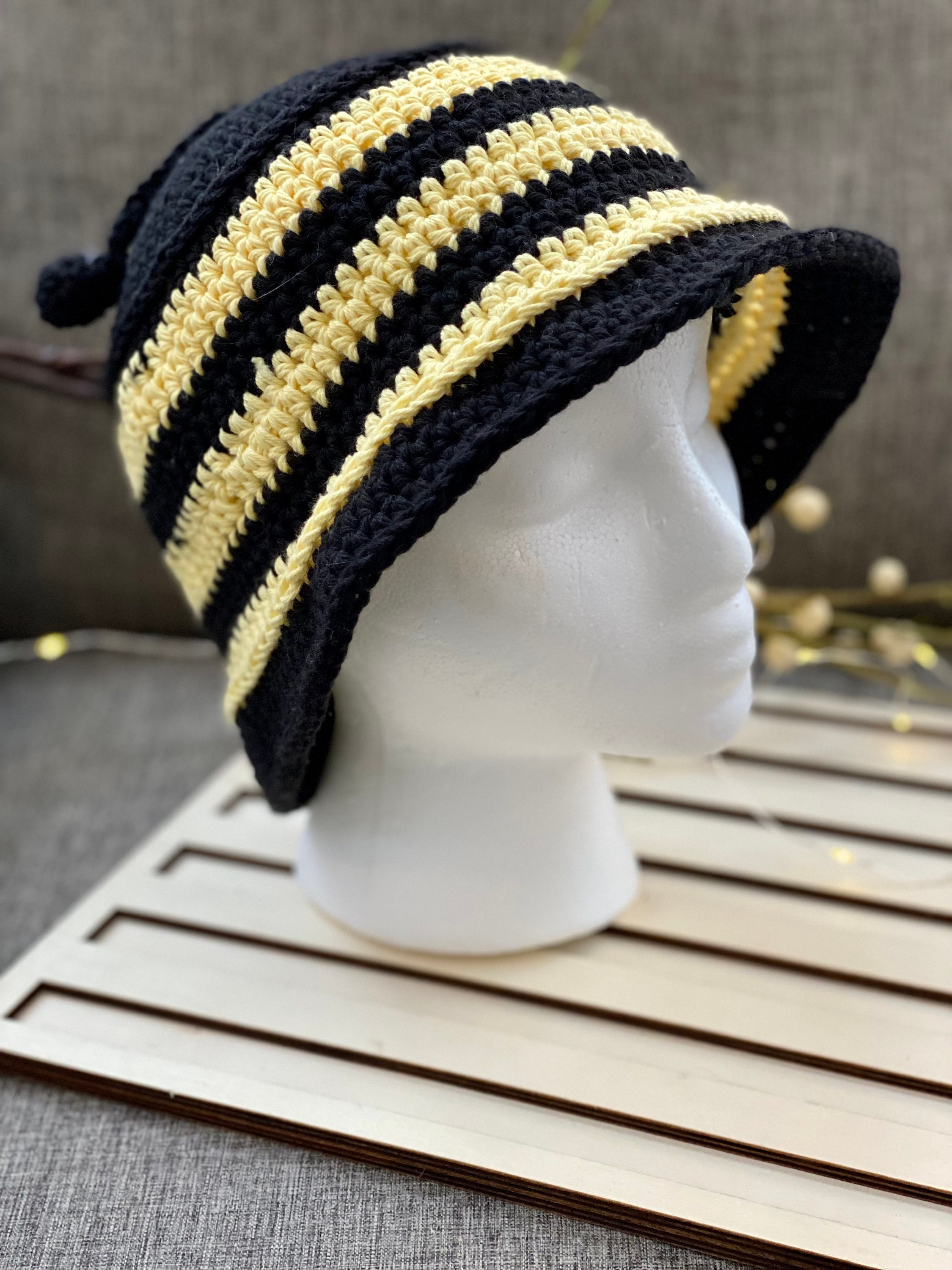 90s Crochet Bucket Hat Pattern Summer 