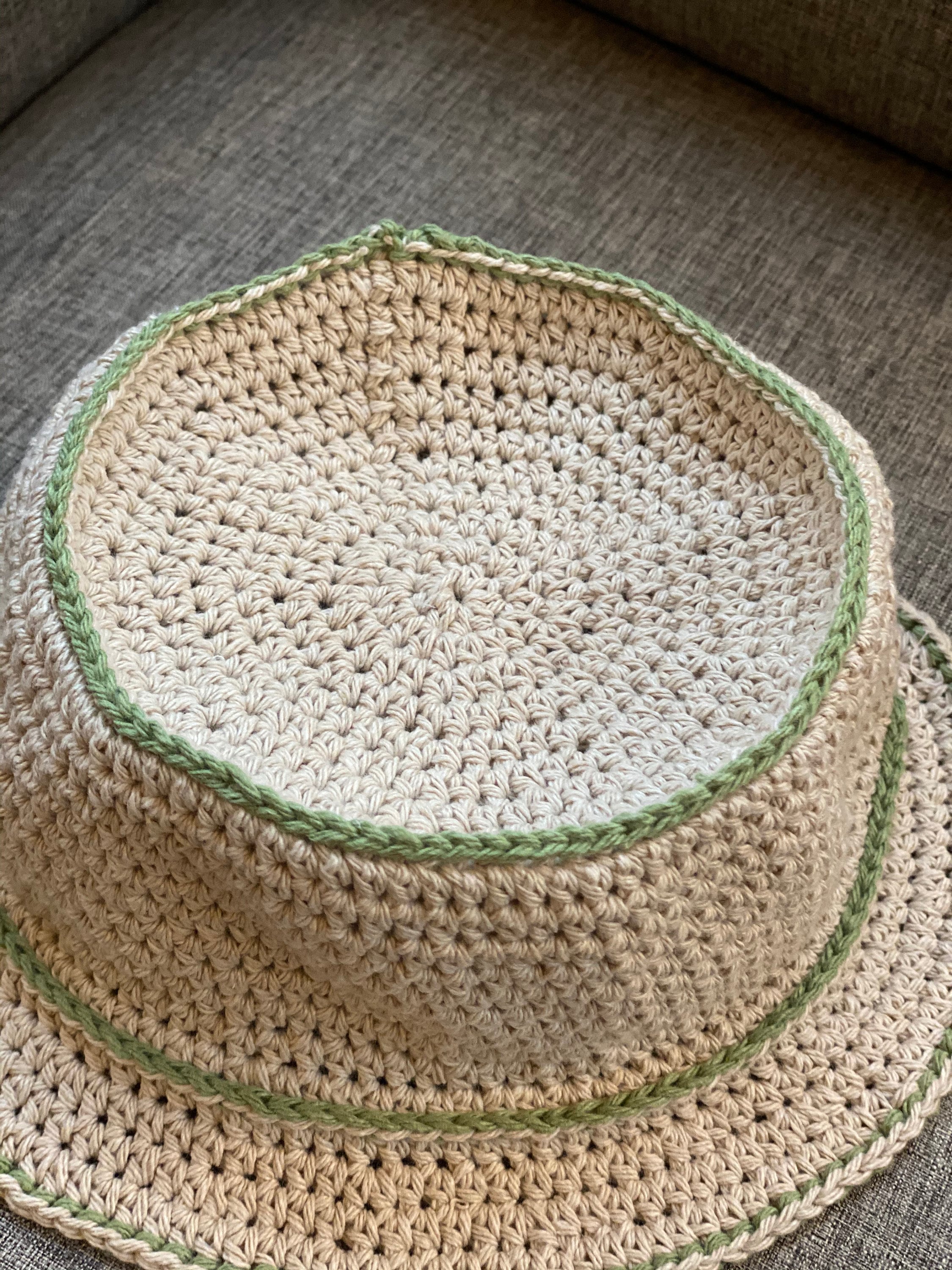 Bucket Hat Crochet 90s Pattern Crochet Pattern 90s Bucket Etsy