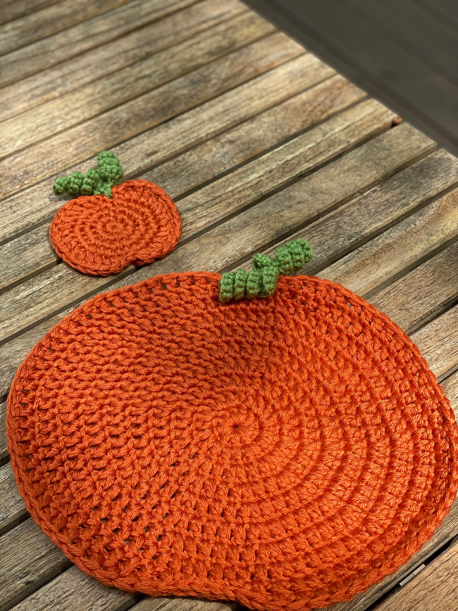 Thanksgiving placemat crochet
