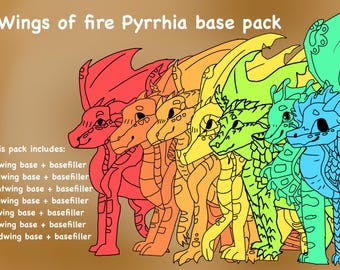 Pyrrhia Wings Of Fire Base Pack