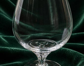Bohemia Belfor “Exquisite” 5 3/8” Crystal Snifter Glasses | Sets Available